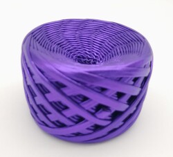 Angel Çanta Aksesuar Mor Renk Metalik İp - 2