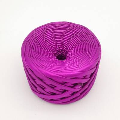 Angel Çanta Aksesuar Mürdüm Renk Metalik İp - 1