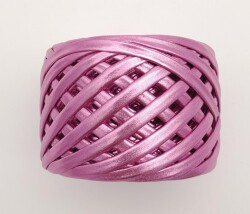 Angel Çanta Aksesuar Pembe Renk Metalik İp - 2