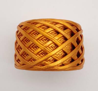 Angel Çanta Aksesuar Taba Renk Metalik İp - 2