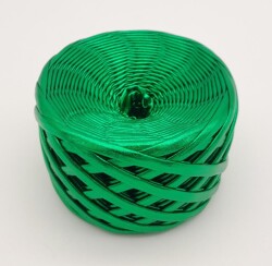 Angel Çanta Aksesuar Yeşil Renk Metalik İp - Angel Çanta Aksesuar