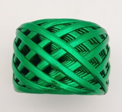 Angel Çanta Aksesuar Yeşil Renk Metalik İp - 3