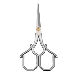 Angel Çanta Aksesuar Vintage Makas 10 Cm Gümüş - Angel Çanta Aksesuar