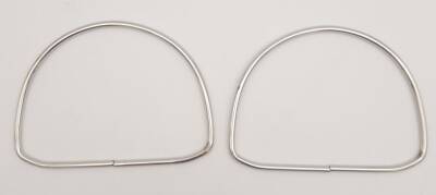 Angel Çanta Aksesuar 12.5 cm D Model Gümüş Renk Metal Çanta Tutma Sapı - 3