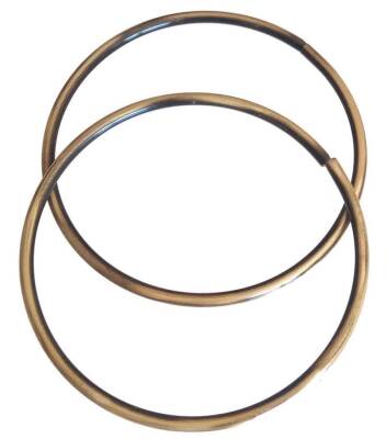 Angel Çanta Aksesuar 13 Cm Antik Renk Metal Çanta Sapı - 1