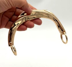 Angel Çanta Aksesuar 14 Cm U Model Çanta Sapı Golden Renk - 2