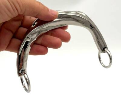 Angel Çanta Aksesuar 14 Cm U Model Çanta Sapı Silvery Renk - 2