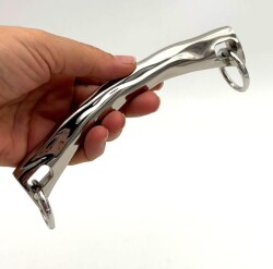 Angel Çanta Aksesuar 16 Cm Kavisli Model Çanta Sapı Silvery Renk - 3