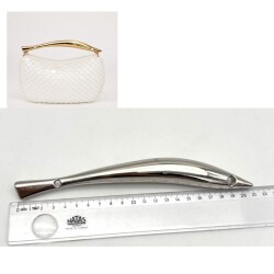 Angel Çanta Aksesuar 21 Cm Balık Model Çanta Sapı Silvery Renk - Angel Çanta Aksesuar