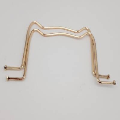 Angel Çanta Aksesuar 22 Cm Martı Model Light Gold Metal Sap - 1