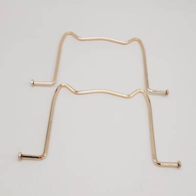 Angel Çanta Aksesuar 22 Cm Martı Model Light Gold Metal Sap - 2