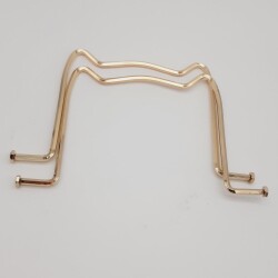 Angel Çanta Aksesuar 22 Cm Martı Model Light Gold Metal Sap - Angel Çanta Aksesuar