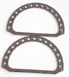 Angel Çanta Aksesuar Füme Renk, Zincir Görünümlü Metal Çanta Sapı - Angel Çanta Aksesuar