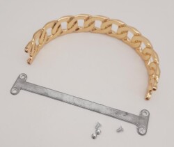 Angel Çanta Aksesuar Kalın Zincir Model Light Gold Çanta Tutma Sapı - 4