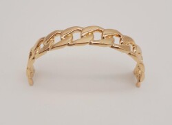 Angel Çanta Aksesuar Kalın Zincir Model Light Gold Çanta Tutma Sapı - Angel Çanta Aksesuar