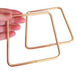 Angel Çanta Aksesuar Light Gold Metal Çanta Sap - Angel Çanta Aksesuar