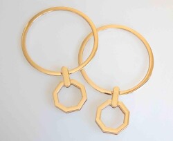 Angel Çanta Aksesuar Light Gold Metal Çanta Sapı - Angel Çanta Aksesuar