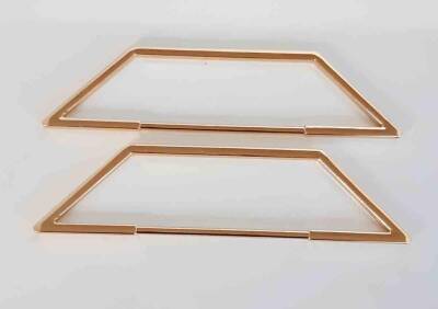 Angel Çanta Aksesuar Piramit Taban Model Light Gold Metal Çanta Sapı - 2