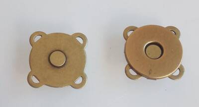 Angel Çanta Aksesuar Antik Dikilebilir Mıknatıslı Çıtçıt - 1