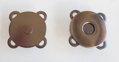 Angel Çanta Aksesuar Füme Dikilebilir Mıknatıslı Çıtçıt - 1