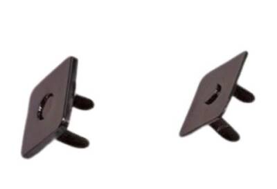 Angel Çanta Aksesuar Kare Model Çanta Mıknatısı Füme Renk - 3