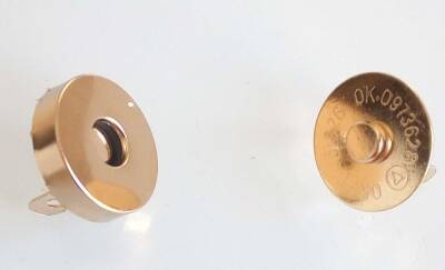 Angel Çanta Aksesuar Light Gold Mıknatıslı Çıtçıt - 1