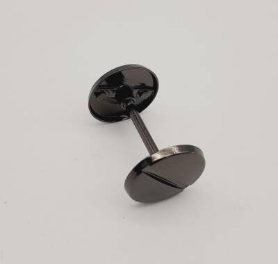 Angel Çanta Aksesuar 2.5 cm Vidalı Böce Füme Renk - 3