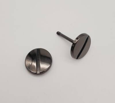 Angel Çanta Aksesuar 2.5 cm Vidalı Böce Füme Renk (Halter) - 1