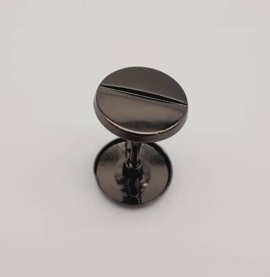 Angel Çanta Aksesuar 2.5 cm Vidalı Böce Füme Renk (Halter) - 2
