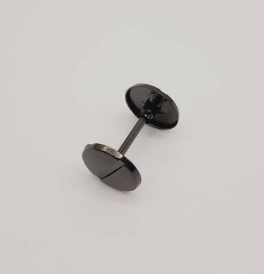 Angel Çanta Aksesuar 2.5 cm Vidalı Böce Füme Renk (Halter) - 5