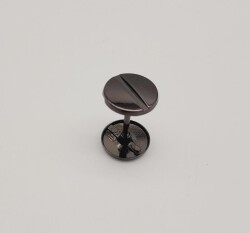 Angel Çanta Aksesuar 2.5 cm Vidalı Böce Füme Renk (Halter) - 6