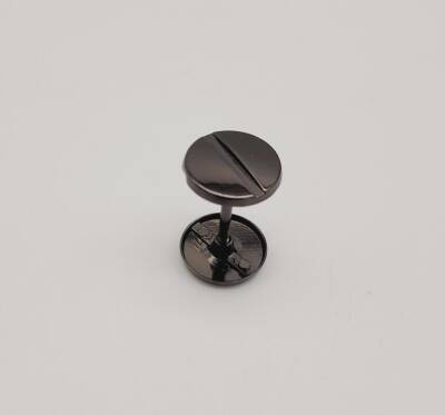 Angel Çanta Aksesuar 2.5 cm Vidalı Böce Füme Renk (Halter) - 6