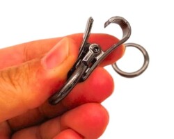 Angel Çanta Aksesuar Füme Renk Kilitli Böce 1 Adet - 2