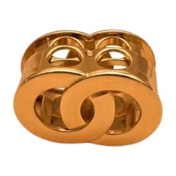 Angel Çanta Aksesuar Light Gold Çift Halka Yaylı Büzgü Aparatı - Angel Çanta Aksesuar