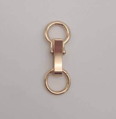 Angel Çanta Aksesuar Light Gold Renk Kilitli Böce 1 Adet - 1