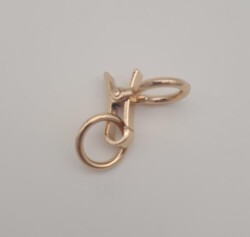 Angel Çanta Aksesuar Light Gold Renk Kilitli Böce 1 Adet - 4