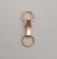 Angel Çanta Aksesuar Light Gold Renk Kilitli Böce 1 Adet - Angel Çanta Aksesuar