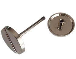 Angel Çanta Aksesuar Vidalı Böce Gümüş Renk 3.5 Cm Örgü Çanta İçin - Angel Çanta Aksesuar