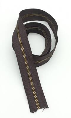 Angel Çanta Aksesuar Ortası Antik Fermuar 100 Cm Kahverengi - 1