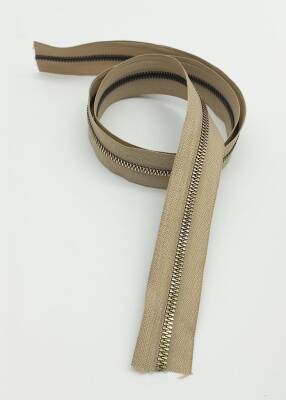 Angel Çanta Aksesuar Ortası Gold Fermuar 100 Cm Bej Renk - 1