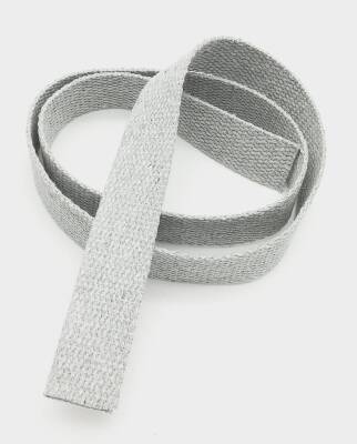 Angel Çanta Aksesuar 3 Cm Pamuklu Kolon 1 Metre Açık Gri Renk - 1