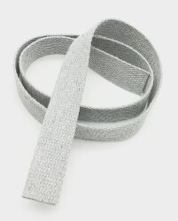 Angel Çanta Aksesuar 3 Cm Pamuklu Kolon 1 Metre Açık Gri Renk - Angel Çanta Aksesuar