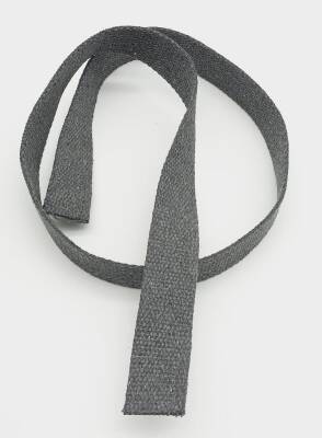 Angel Çanta Aksesuar 3 Cm Pamuklu Kolon 1 Metre Koyu Gri Renk - 1