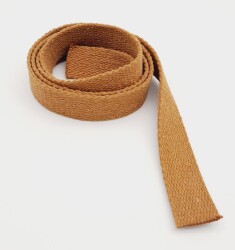 Angel Çanta Aksesuar 3 cm Pamuklu Kolon 1 Metre Koyu Sütlü Kahve Renk - Angel Çanta Aksesuar