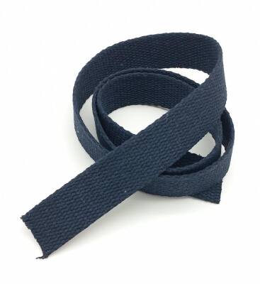 Angel Çanta Aksesuar 3 Cm Pamuklu Kolon 1 Metre Lacivert Renk - 1