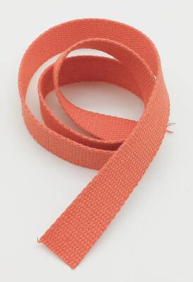 Angel Çanta Aksesuar 3 Cm Pamuklu Kolon 1 Metre Turuncu Renk - 1