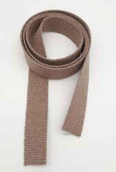 Angel Çanta Aksesuar 3 Cm Pamuklu Kolon 1 Metre Vizon Renk - Angel Çanta Aksesuar