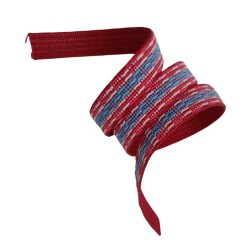 Angel Çanta Aksesuar 3 cm Polyester Kolon Fuşya Mavi 1 Metre - 4