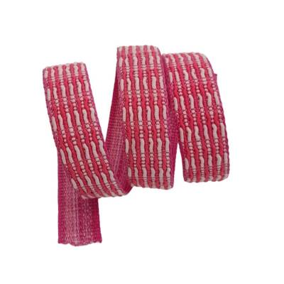 Angel Çanta Aksesuar 3 cm Polyester Kolon Fuşya Pembe 1 Metre - 1