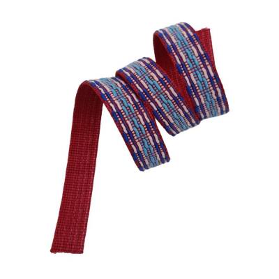 Angel Çanta Aksesuar 3 cm Polyester Kolon Mavi Pembe 1 Metre - 3